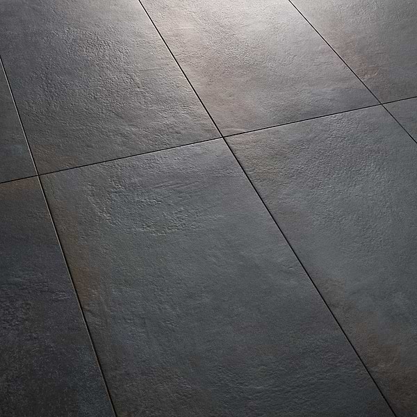 Flatiron 2.0 Black 12x24 Matte Porcelain Tile by Angela Harris in Black, View 4, open zoomed image