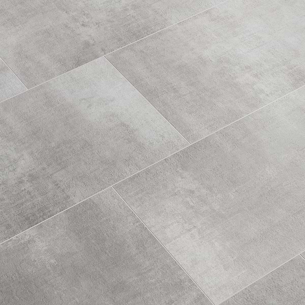 Basic Cement Grigio Gray 12X24 Matte Porcelain Tile in Grigio Gray, View 4, open zoomed image
