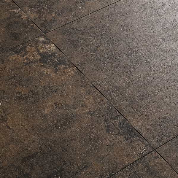 Portrait Copper 24x24 Matte Porcelain Tile in Bronze, View 4, open zoomed image