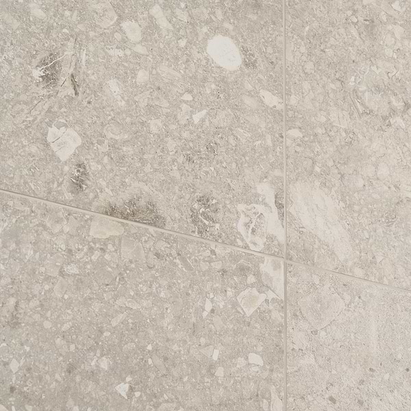 Rizo Gray 24x24 Terrazzo Look Matte Porcelain Tile