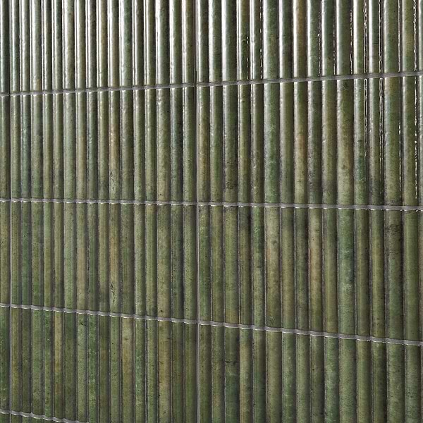 Curve Fluted Green 6x12 3D Glossy Ceramic Tile