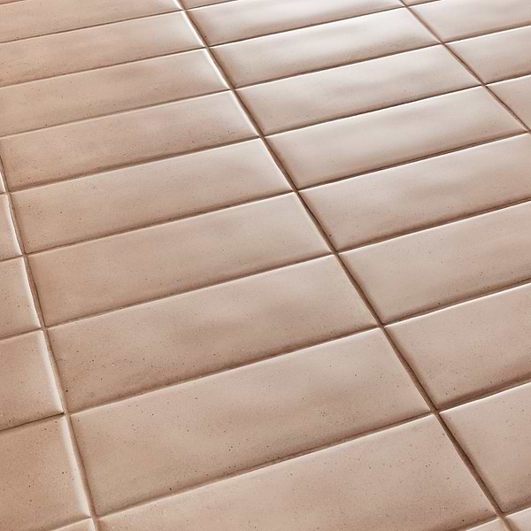 Telos Sand Beige 4x12 Terracotta Look Matte Ceramic Tile in Beige, View 3, open zoomed image