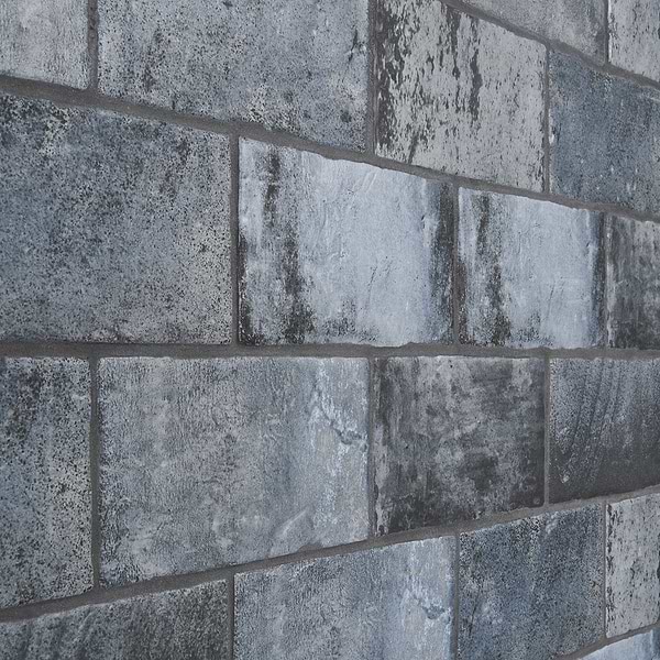 Parma Brick Denim Blue 4x8 Terracotta Look Matte Ceramic Tile
