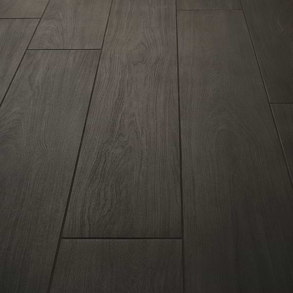 Millie Espresso Brown 10x60 XL Wood Look Matte Porcelain Tile in Brown, View 4, open zoomed image