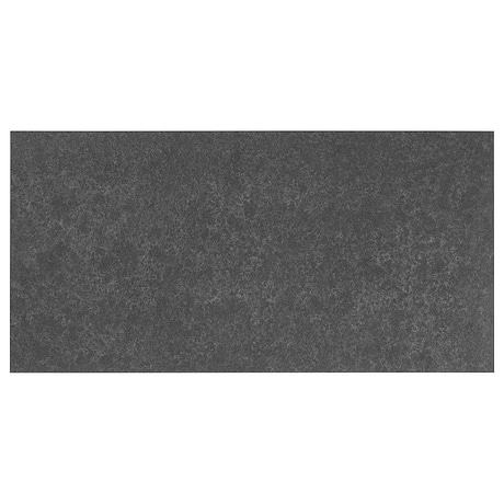 Pietra Basalt Black 12x24 Flamed and Brushed Basalt Tile