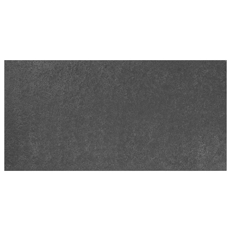 Pietra Basalt Black 18x36 Flamed and Brushed Basalt Tile