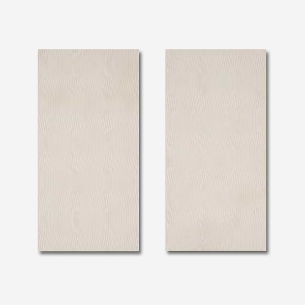 Simena Bamboo Wave Beige 12x24 Textured Limestone Tile