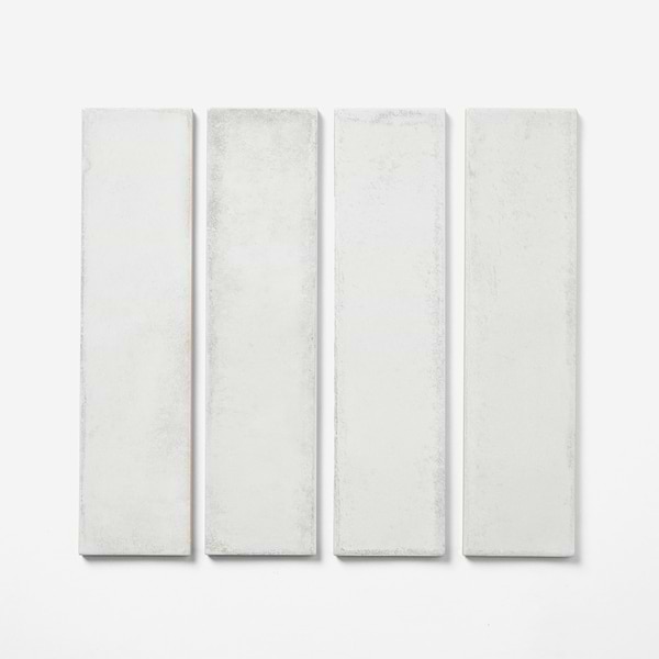 Castle Wind Chill White 3x12 Polished Ceramic Subway Tile in White, View 4, open zoomed image