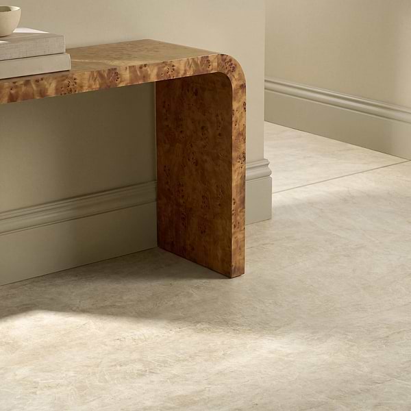 Grand Taj Mahal Fawn Beige 48x48 Stone Look Matte Porcelain Tile in Beige, View 4, open zoomed image