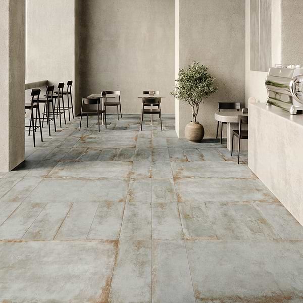 Flatiron 2.0 White 24x48 Matte Porcelain Tile by Angela Harris in White, View 4, open zoomed image