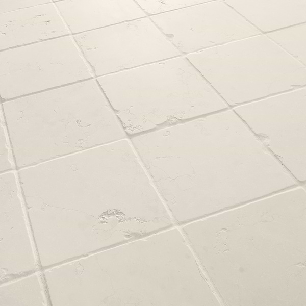Bianco Perlino 8x8 Tumbled Marble Tile