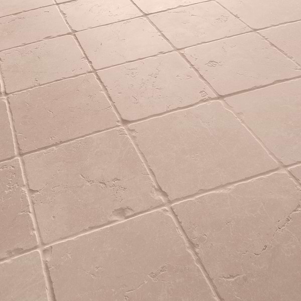 Rosa Perlino 8x8 Tumbled Marble Tile
