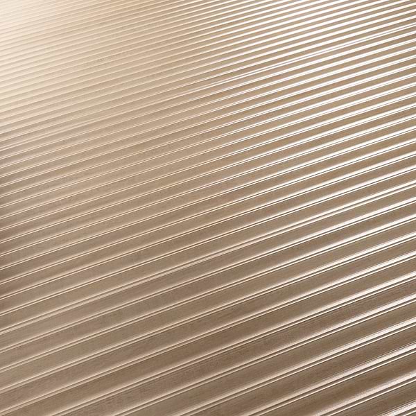 Arket Honey Brown 18x48 Fluted Wood Look Matte Ceramic Tile