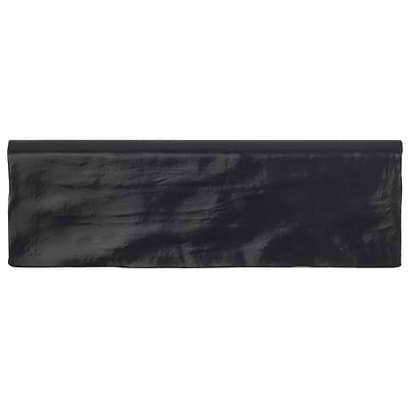 Montauk Jet 2x8 Mixed Finish Ceramic Bullnose