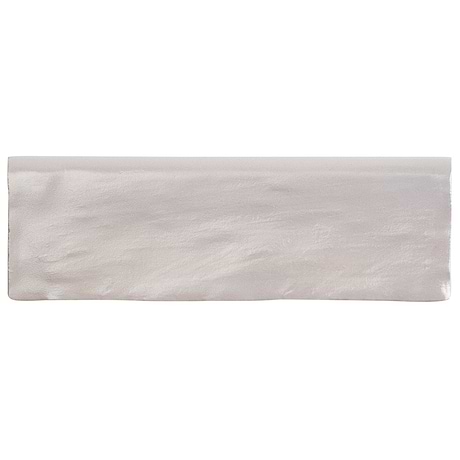 Montauk Fog 2x8 Mixed Finish Ceramic Bullnose