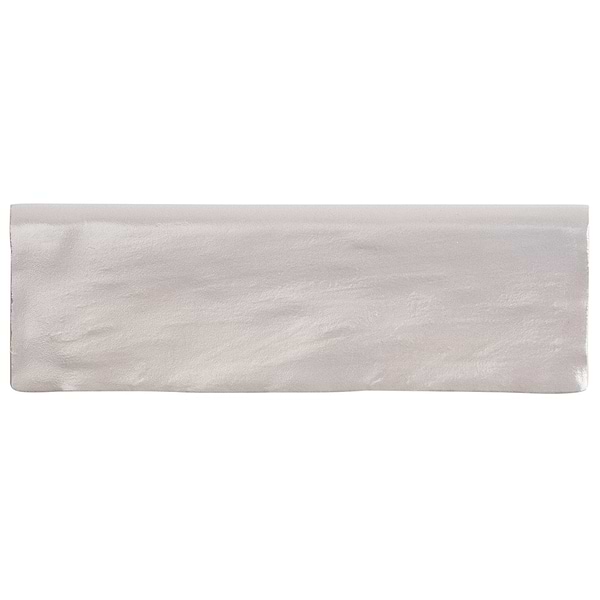 Montauk Fog 2x8 Mixed Finish Ceramic Bullnose
