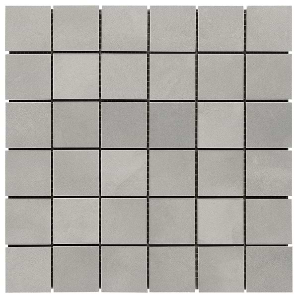 Clay Awake Gray 2x2 Matte Porcelain Mosaic