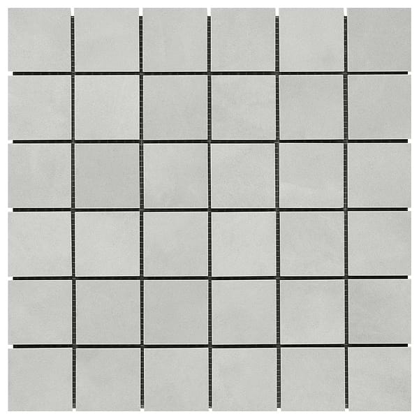 Clay Delight Gray 2x2 Matte Porcelain Mosaic