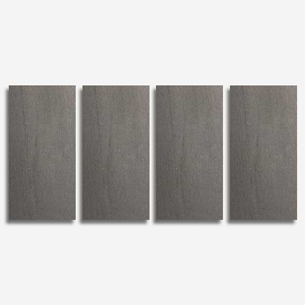 Caldaria Antracite Gray 24x48 Matte Porcelain Tile