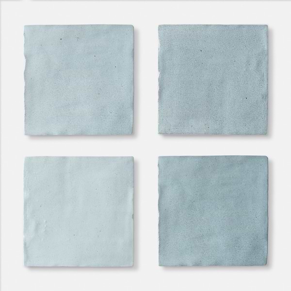 Portmore Sky Blue 4x4 Glossy Ceramic Tile