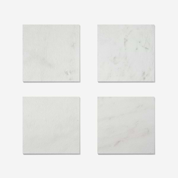 Stronger  Calacatta 24X24 Textured Porcelain 2CM Outdoor Paver in White w/ Gray & Gold Veins, View 5, open zoomed image