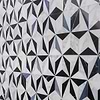 Phantasm Winter Sky Blue and White Polished Marble Mosaic Tile