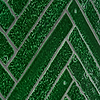 Wabi Sabi Emerald Green 1.5x9 Crackled Glossy Ceramic Tile
