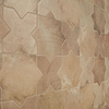 Parma Cotto Brown Matte Star and Cotto Brown Matte Cross 6&quot; Terracotta Look Porcelain Tile