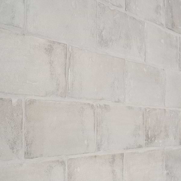 Parma Brick Dove Gray 4x8 Terracotta Look Matte Ceramic Tile
