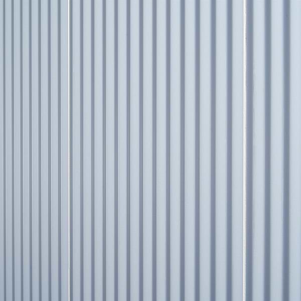 Mod Denim Blue 12x36 3D Fluted Matte Ceramic Tile 