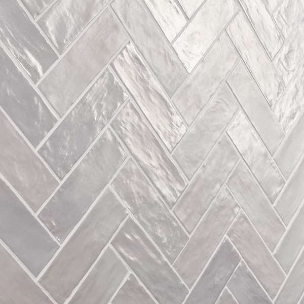 Montauk Fog 2x8 Gray Mixed Finish Ceramic Tile