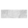 Carrara White 6x18 Honed Marble Tile