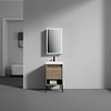 Kaleb 20'' Classic Oak Vanity and Counter