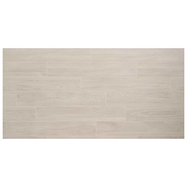 Millie Smoke Gray 8x48 Wood Look Matte Porcelain Tile in Gray, View 5, open zoomed image