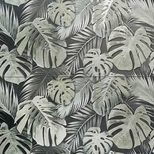 Botanic Scuro Green 24x48 Textured Matte Ceramic Tile