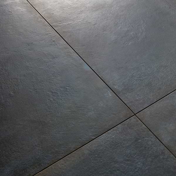 Flatiron 2.0 Black 24x48 Matte Porcelain Tile by Angela Harris in Black, View 5, open zoomed image