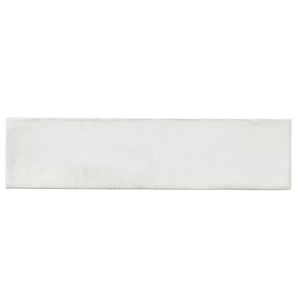 Castle Wind Chill White 3x12 Polished Ceramic Subway Tile in White, View 5, open zoomed image