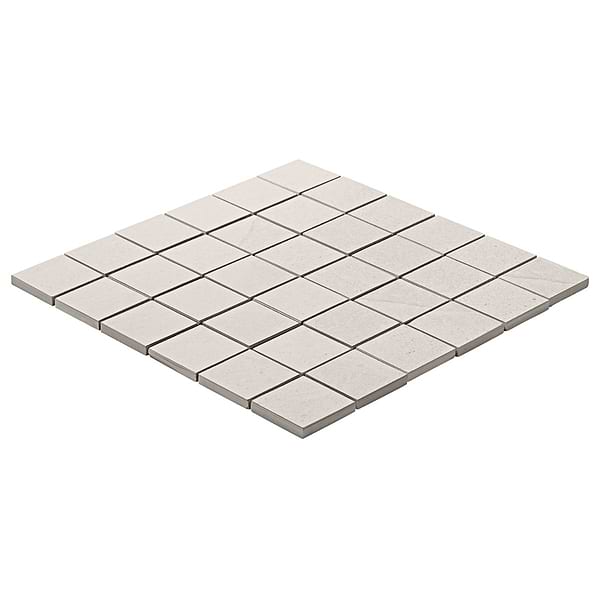 Fordham Bianco White 2x2 Matte Porcelain Mosaic Tile