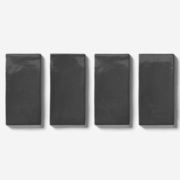 Lancaster Driftwood Gray 3x6 Polished Ceramic Wall Tile