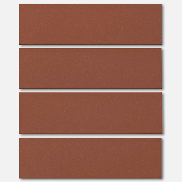 Brownstone Red 2x7 Matte Clay Thin Brick Tile