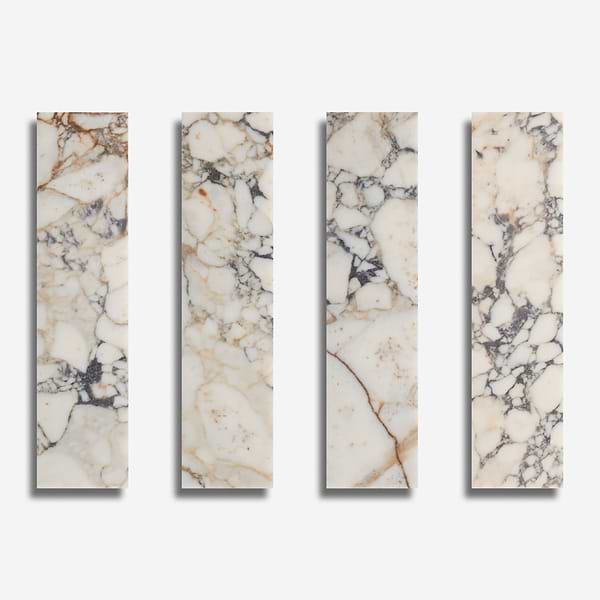 Calacatta Monet 3x12 Honed Marble Tile