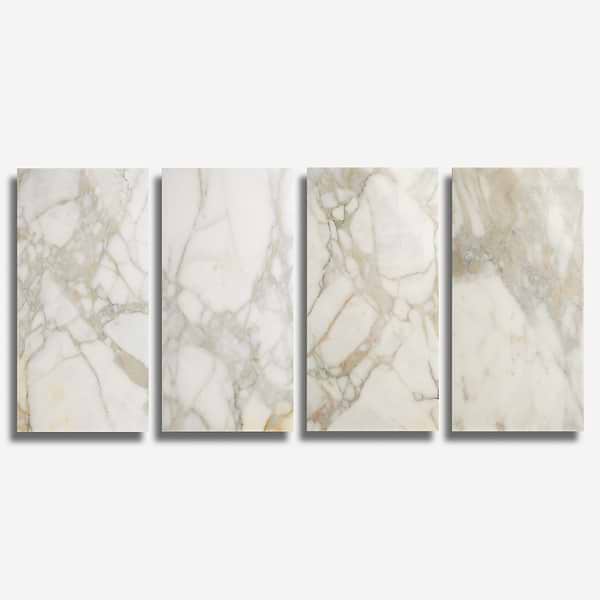 Calacatta Verde Premium 12x24 Polished Marble Tile