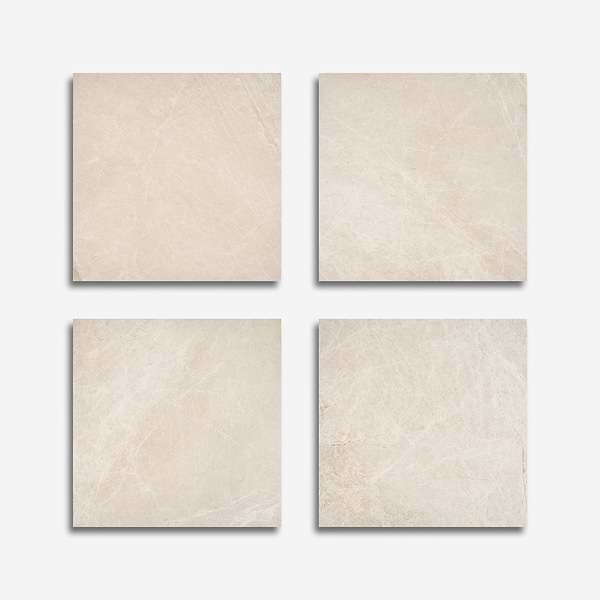 Cream Misto Beige 24x24 Honed Marble Tile
