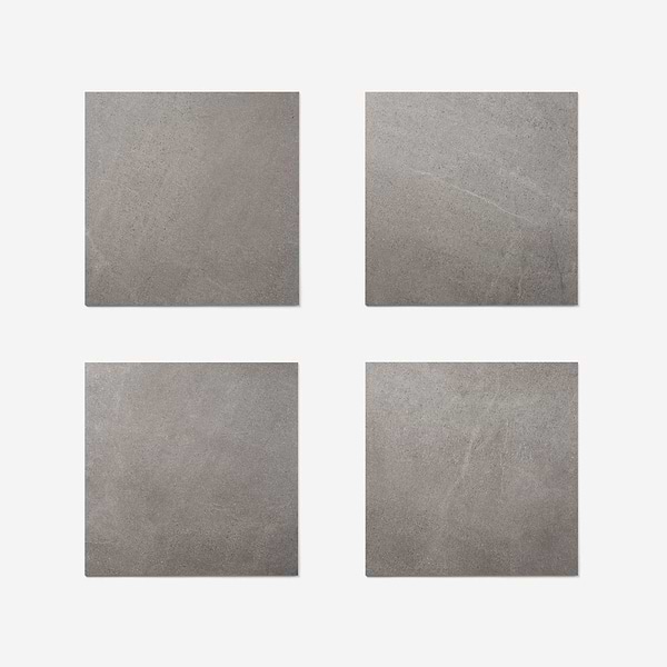 Rushmore Rock Gray 24x24 Matte Porcelain Tile in Gray, View 4, open zoomed image