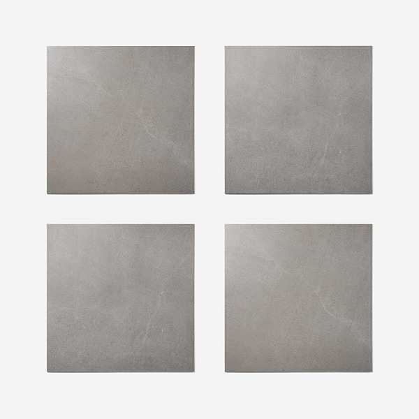 Rushmore Rock Gray 36x36 Matte Porcelain Tile in Gray, View 5, open zoomed image