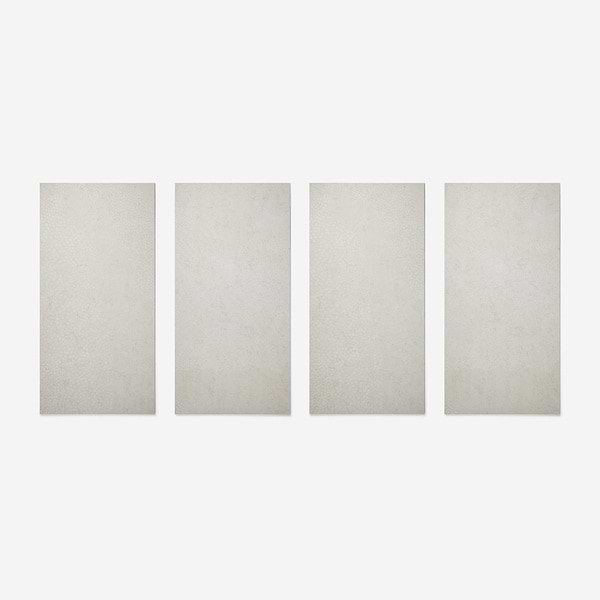 Corretta Wave Bianco White 24x48 Semi-Polished Porcelain Tile in Warm White, View 5, open zoomed image