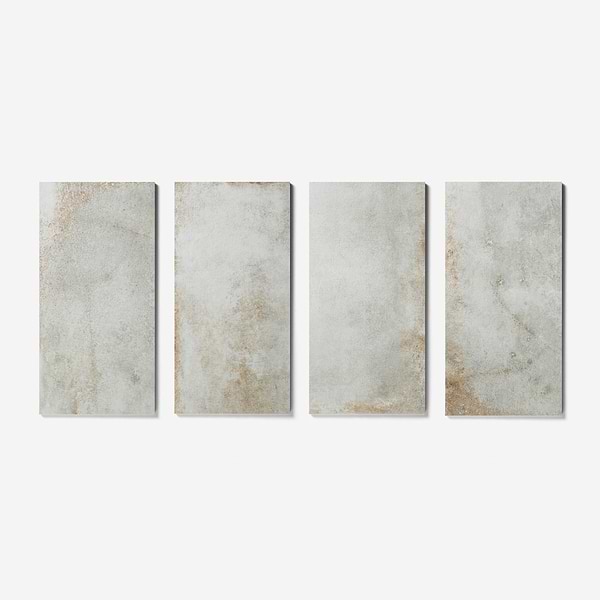 Flatiron 2.0 White 12x24 Matte Porcelain Tile by Angela Harris in White, View 5, open zoomed image