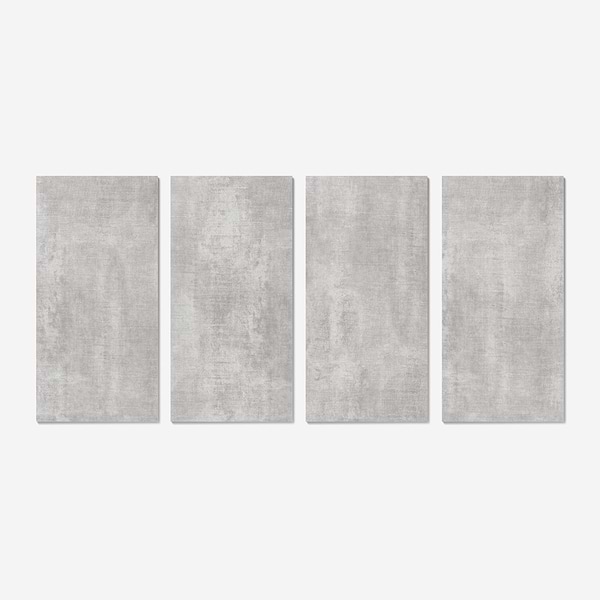 Basic Cement Ash Gray 12X24 Matte Porcelain Tile in Ash Gray, View 5, open zoomed image