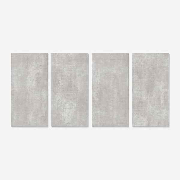 Basic Cement Grigio Gray 12X24 Matte Porcelain Tile in Grigio Gray, View 5, open zoomed image