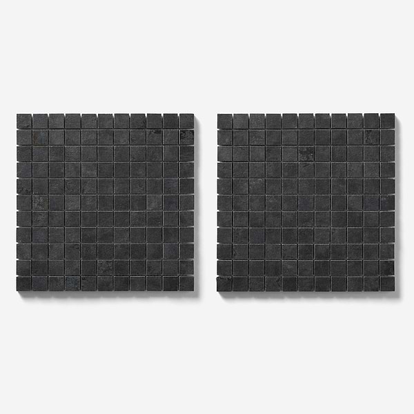 Portrait Black 1x1 Matte Mosaic Tile in Black, View 5, open zoomed image